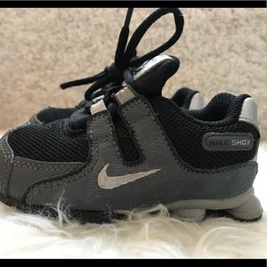Nike Shox black and Gray